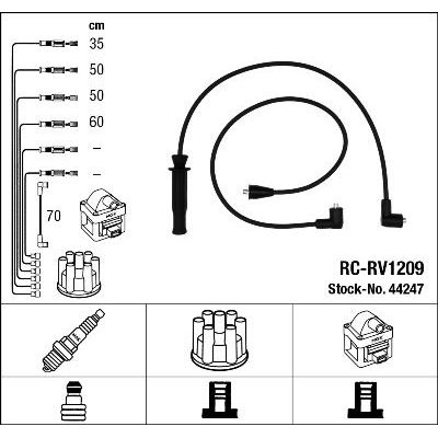 Buji Kablosu  NGK 44247