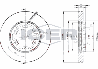 Fren Disk Ayna Ön Sağ ve Sol SWAPP 43158  402060F001 1954433 1 954 433 1954434 1 954 434 402060F000 40206-0F000 40206-0F001 4020631G00 40206-31G00 4020631G01 40206-31G01 40206VJ200 40206-VJ200