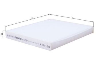 Polen Filtresi  MAHLE LA 158  GS1D61P11 DD1061P11 GI6A61P11A GJ6A61B01 GJ6A61B02 GJ6A61P119C GJ6A61P11A GJ6A61P11A9A GJ6A61P11A9B 72880AG010 72880AG0109P