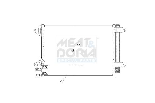 Klima Radyatörü  BEHR AC 864 000S
