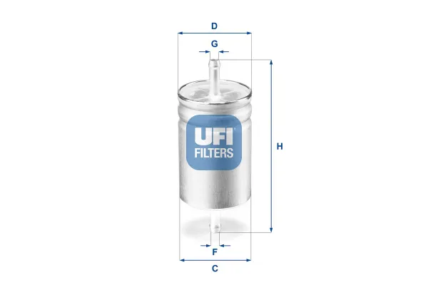 Yakıt Filtresi  Fiat Regata 4 Kapı (1983->)  SARDES SF108