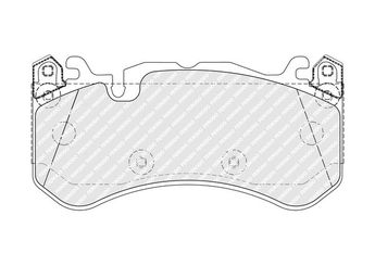 Fren Disk Balata Ön FTE 9001571  4202804 000 420 28 04 4203102 000 420 31 02 4205704 000 420 57 04 4209100 0004209100 A0004202804 A0004209100