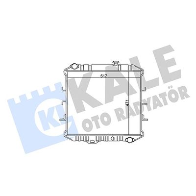 Su Radyatörü  Volkswagen T4 Transporter Bus (09.1990->2003)  KALE 100200