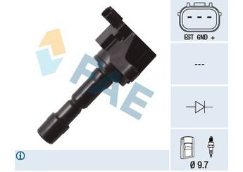 Ateşleme Bobini  CADIC 45012253  30520RB0003 134003 2504003 CM11116 CM11-116 CM11116M CM11-116M 30520-RB0-003 30520RB00030 30520-RB0-0030 30520RB00032 30520-RB0-0032 30520RB0013 30520-RB0-013 30520RB00130 30520-RB0-0130 30520RB0S01 30520-RB0-S01 30520RB0S010 30520-RB0-S010