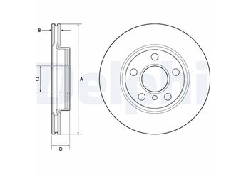 Fren Disk Ayna Ön Sağ ve Sol DELPHI BG4704C  BG4704C 34116799347 34116866295 3411 6799 347 3411 6866 295
