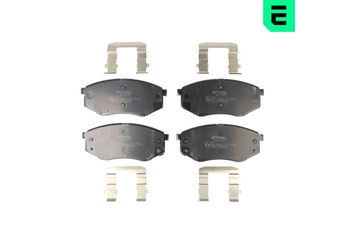 Fren Disk Balata Ön OPTIMAL BP-12664  581011KA00 581012SA00 58101-1KA00 581013SA25 58101-3SA25 581013SA26 58101-3SA26 58101B2A10 58101-B2A10