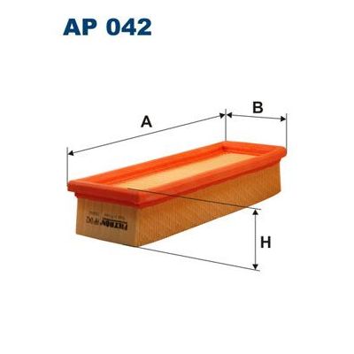 Hava Filtresi  Fiat Tempra (159) 4 Kapı (1990->)  FILTRON AP 042