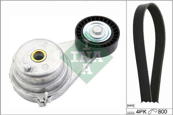 Vantilatör Kayış Seti  Smart Fortwo Coupe (01.2007->)  INA 529 0147 10