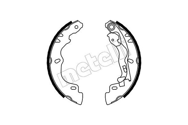 Fren Pabuçlu Balata Arka BEŞER BS21250