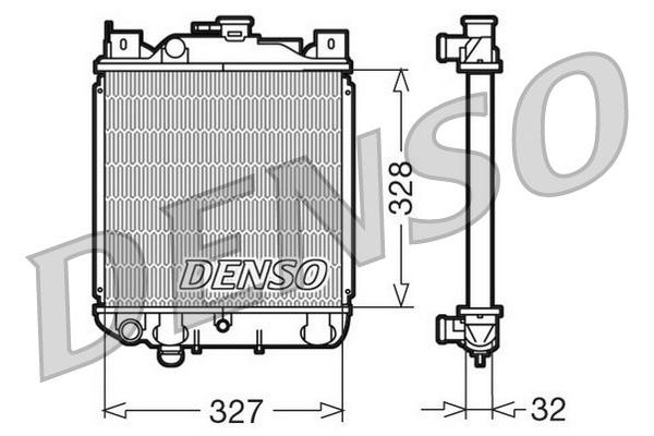 Su Radyatörü  DENSO DRM47006