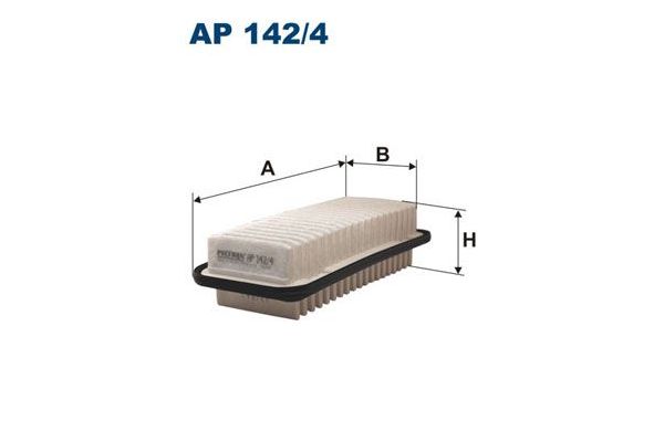 Hava Filtresi  Toyota Yaris Verso (NCP2/NLP2)(1999->)  FILTRON AP 142/4