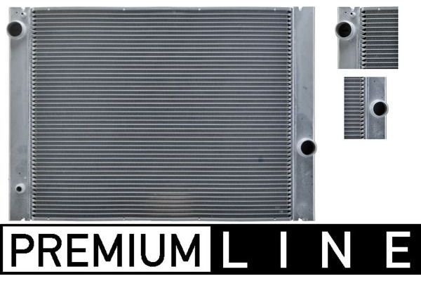 Su Radyatörü  BMW 6 Serisi Coupe (E63)(2003->)  MAHLE CR 511 000P
