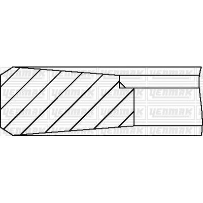 Segman (127.00MM-STD)  YENMAK 91-09181-000