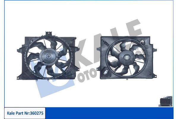 Radyatör Fan ve Motoru  Kia ProCeed (JD)(2013->)  MOBIS 25380A5800