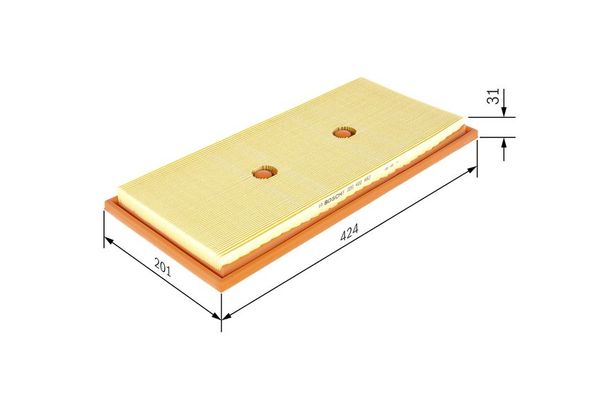 Hava Filtresi  Mercedes E -Serisi Cabrio (BM 207)(11.2009->)  BOSCH F 026 400 482