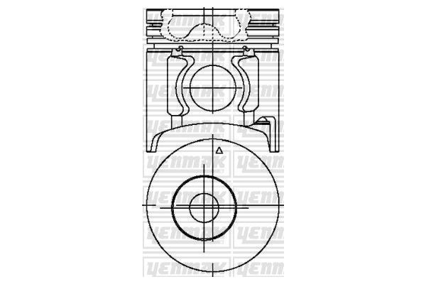 Piston (104.50MM-0.50)  YENMAK 31-04448-050
