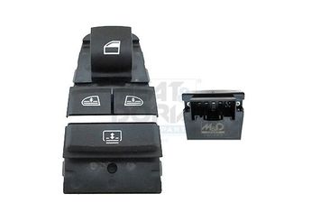 Cam Açma Düğmesi Arka Sol MCAR AN-3523  61319195269 61319204862 61319352183