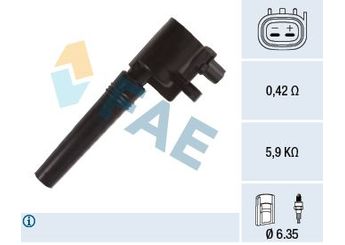 Ateşleme Bobini  FAE 80400  134011 XR827823