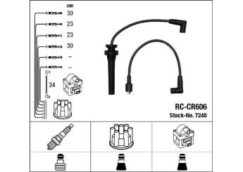 Buji Kablosu  NGK 7248  4773841 04773841 4773 841
