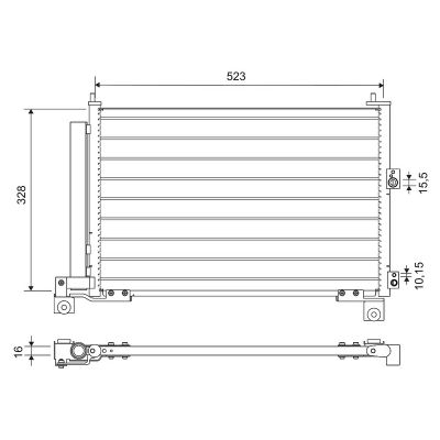Klima Radyatörü  VALEO 814403
