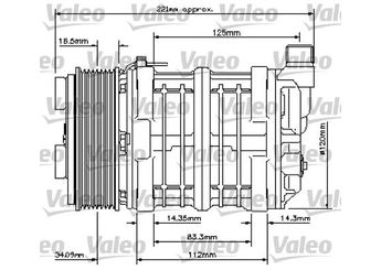 Klima Kompresörü  VALEO 815835  