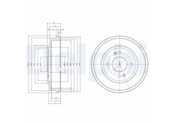 Kampana Arka Sağ veya Sol DELPHI BF517  584111C300 58411-1C300