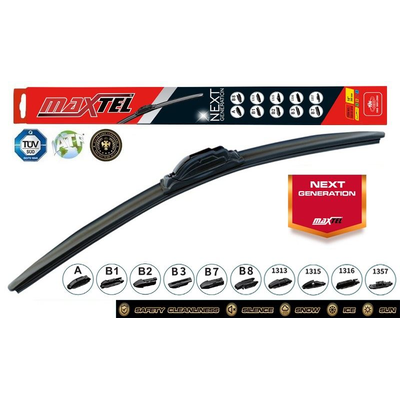 Silecek Süpürgesi Ön Hybrid Tip 600 mm - 24 inç MAXTEL 12401524