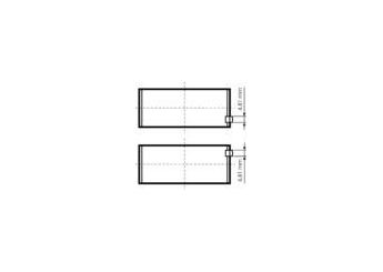 Kol Yatak (STD)  KOLBENSCHMIDT 77845600  77952610 5001858665 50 01 858 665