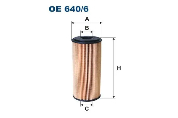 Yağ Filtresi  FILTRON OE 640/6