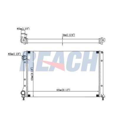 Su Radyatörü  MARGO 2520024