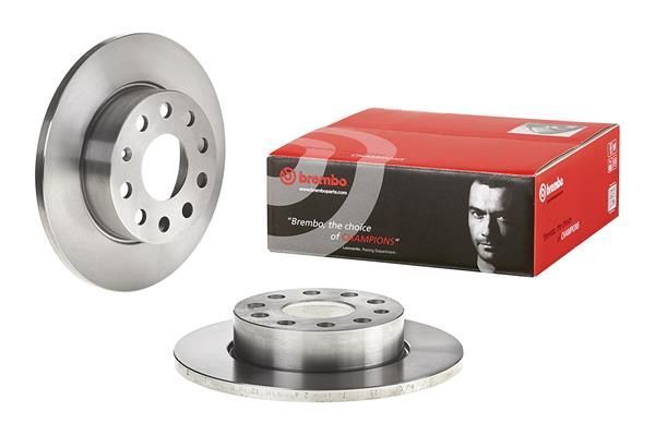 Fren Disk Ayna Arka Sağ ve Sol Audi A3 Sportback (8PA)(09.2004->)  BREMBO 08.9488.10