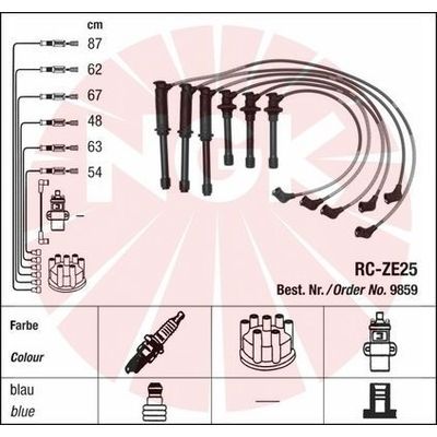 Buji Kablosu  NGK 9859