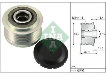 Alternatör Kasnağı  INA 535 0311 10  77362721 51916020 51927505 52003620 95511910 95516722 1202269 12 02 269 1202368 12 02 368