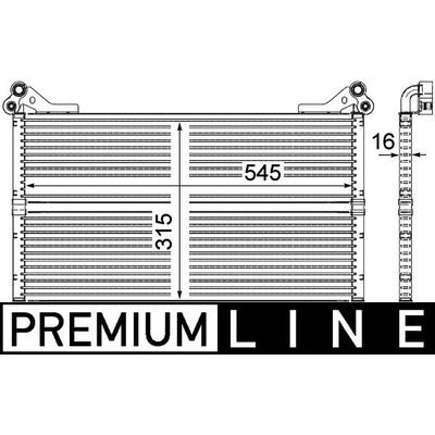 Motor Yağ Soğutucu  MAHLE CLC 98 000P
