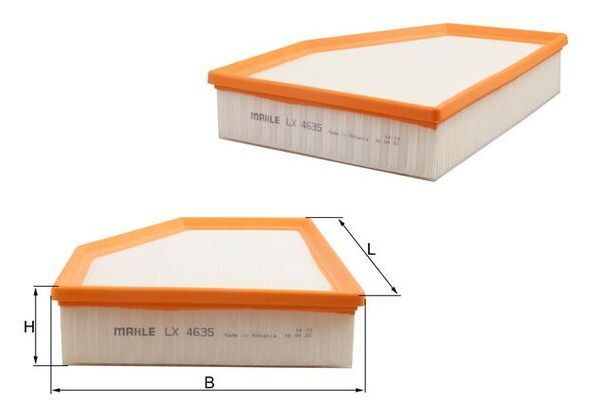 Hava Filtresi  BMW X6 Serisi (G06)(2019->)  MAHLE LX 4635