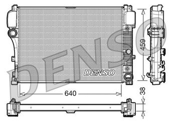 Su Radyatörü  DENSO DRM17008  DRM17008 2215000003 2215000203 2215000503 2215002603 A2215002303 A2215002603 A2215003103