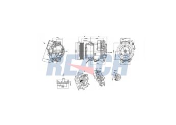 Klima Kompresörü  OPEL ORJINAL 13395695  1618424 13250608 13271268 13346489 13395695 1618063