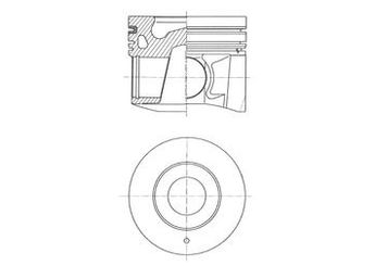 Piston (96.00MM-STD)  YENMAK 31-30020-000  12010DB000 12010BB010 12010-BB010 12010-DB000 12010DB010 12010-DB010 5001870000 50 01 870 000 5001870001 50 01 870 001