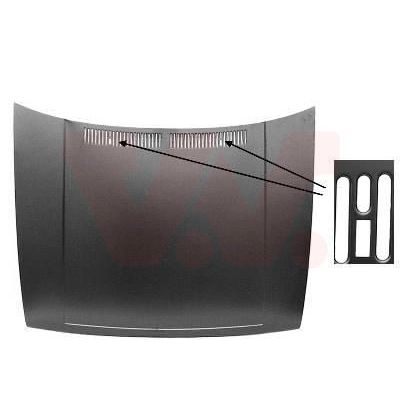 Motor Kaputu  Volkswagen Jetta II (165/167)(01.1984->1992)  VORTEX V3611435