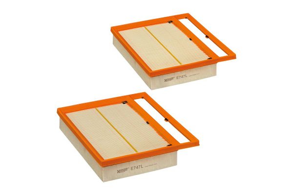 Hava Filtresi  Mercedes SL Roadster (BM 230)(08.2001->)  HENGST FILTER E747L-2