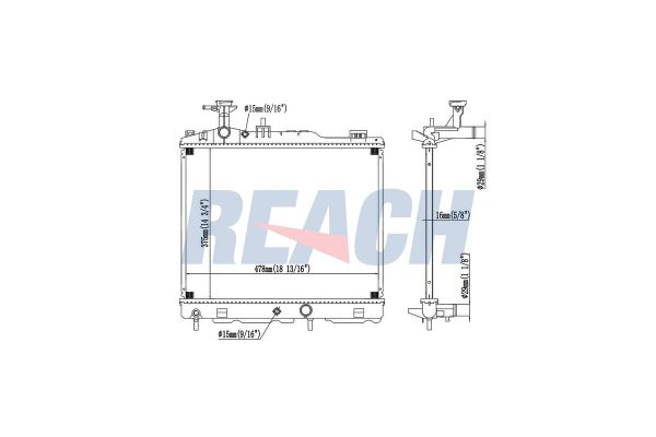Su Radyatörü  RADISEN RR 628982