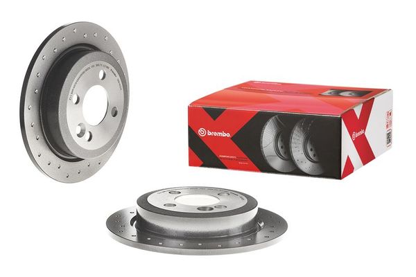 Fren Disk Ayna Arka Sağ ve Sol MINI Cabrio (R52)(2004->)  BREMBO 08.9163.2X