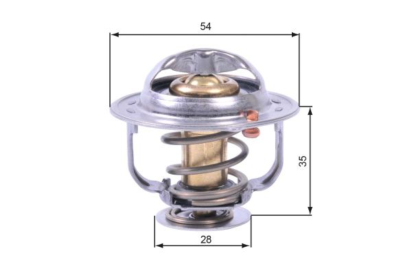 Termostat  Chevrolet Epica (2006->)  GATES TH43880G1