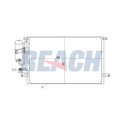 Klima Radyatörü  Chevrolet Epica (2006->)  OPEL ORJINAL 96888889