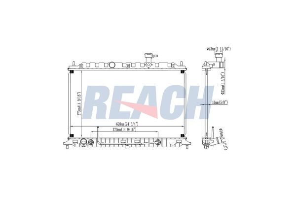 Su Radyatörü  RADISEN RR 66687