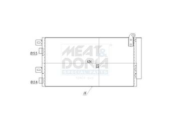 Klima Radyatörü  ASPART 6CAC1071  64531490572 1490572