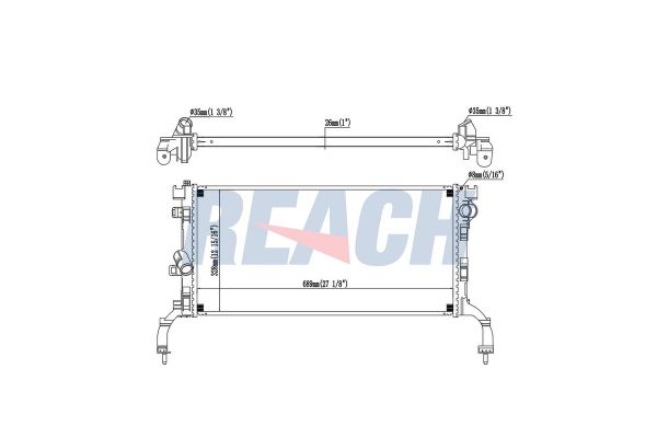 Su Radyatörü  RADISEN RR 637604