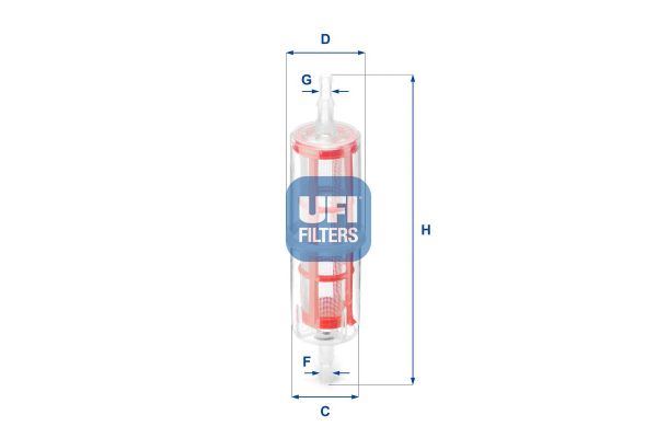 Yakıt Filtresi  UFI 31.015.00