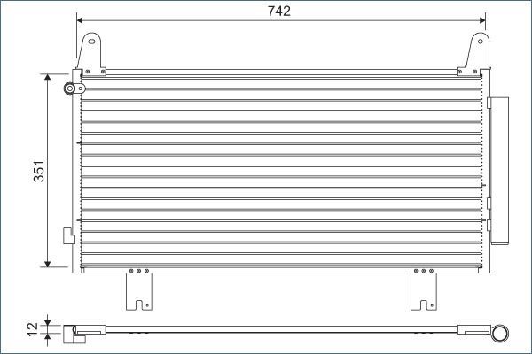 Klima Radyatörü  Honda CR-V (RW)(10.2018->)  VALEO 822634