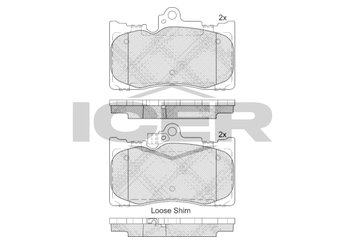 Fren Disk Balata Ön AYD 60775A  446530490 446522340 04465-22340 446524050 04465-24050 446530400 04465-30400 44653040079 04465-30400-79 446530410 04465-30410 446530430 04465-30430 446530440 04465-30440 446530450 04465-30450 446530460 04465-30460 446530470 04465-30470 04465-30490 446530491 04465-30491 446530500 04465-30500 446530510 04465-30510 44653041079 04465-30410-79 4465WY030 04465-WY030